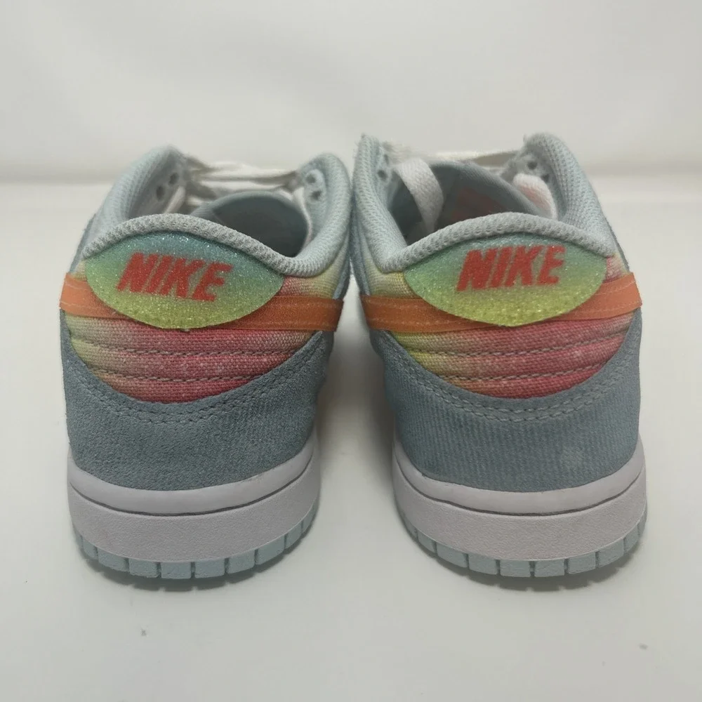 Nike‎ Dunk Low 'Heat Map' (PS) Sz 2.5Y, Women's Sz 4 Glacier Blue HF4789-474